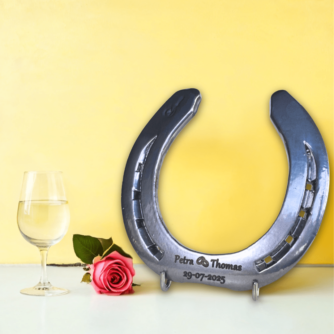 Chrom - Hufeisen - Hoefijzergeschenk.nl