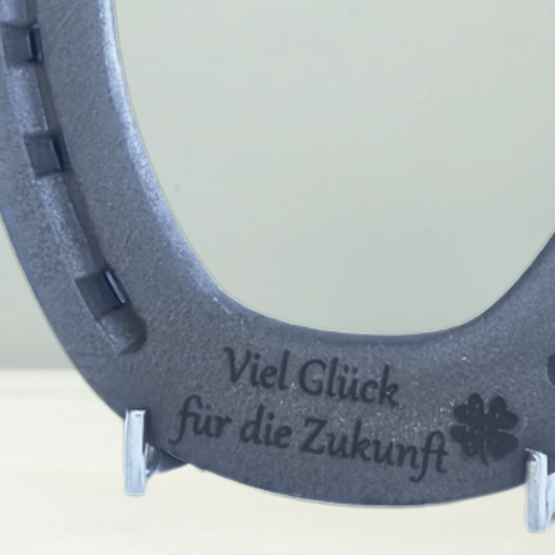 Hufeisengeschenk persönlicher Text - Hoefijzergeschenk.nl
