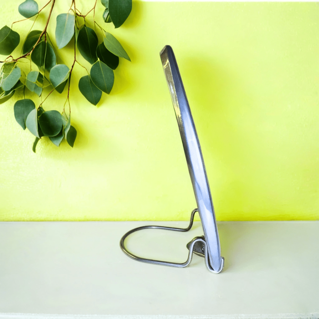 Hufeisenhalter aus Edelstahl - Hoefijzergeschenk.nl