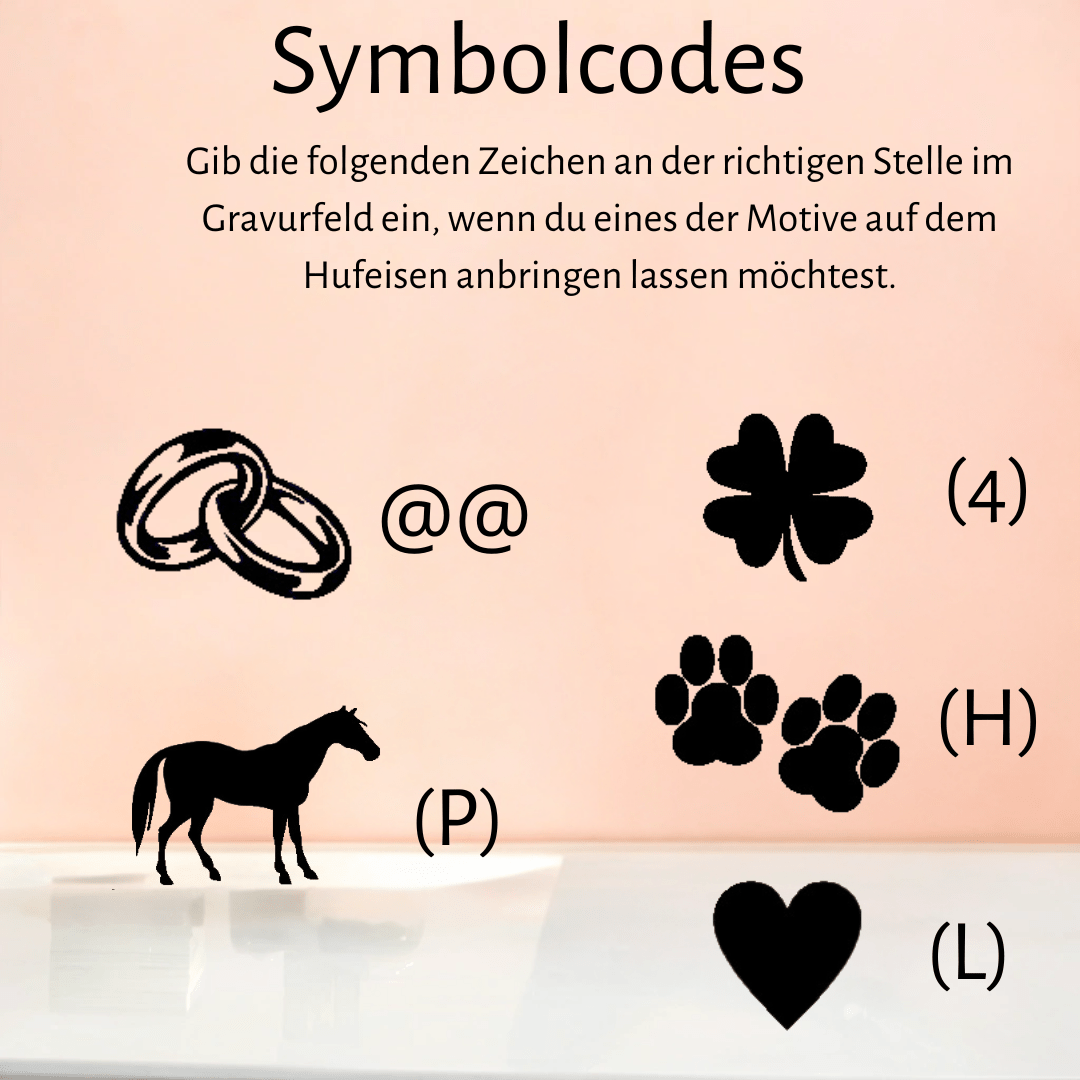 Rosa Hufeisen - Hoefijzergeschenk.nl