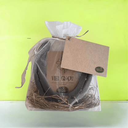 Hufeisengeschenk mit Logo oder Bild - Hoefijzergeschenk.nl