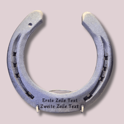 Hufeisengeschenk persönlicher Text - Hoefijzergeschenk.nl